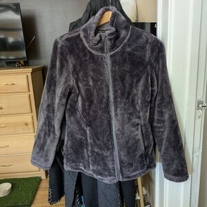 Women's Gray Fleece Jacket